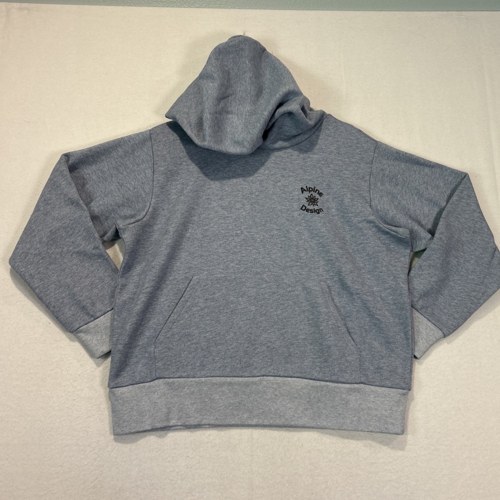 Alpine Design Womens Hike Hoodie Serene Blue Heather Pullover Medium ADW24600H